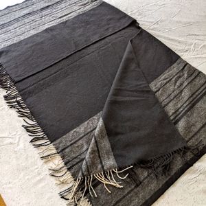 AQUA 100% Wool Poncho Scarf